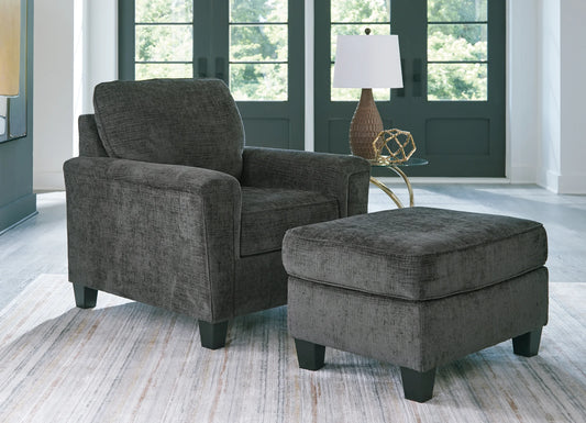 Erinslane - Dusk - 2 Pc. - Chair, Ottoman