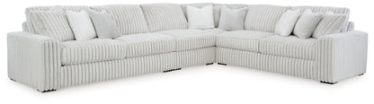 Stupendous - Alloy - 5 Pc. - 4 - Piece Sectional, Oversized Chaise