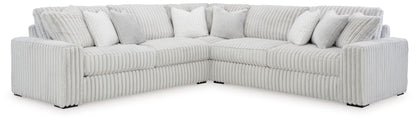 Stupendous - Alloy - 4 Pc. - 3 - Piece Sectional, Oversized Chaise