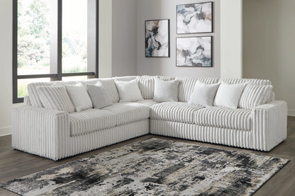 Stupendous - Alloy - 4 Pc. - 3 - Piece Sectional, Oversized Chaise