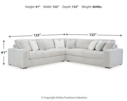 Stupendous - Alloy - 3-Piece Sectional