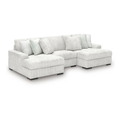 Stupendous - Alloy - 3 - Piece Sectional With Double Chaise