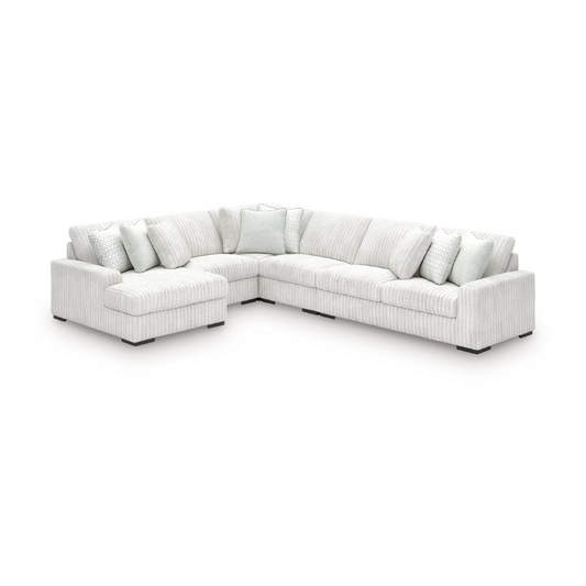 Stupendous - Alloy - 5 - Piece Sectional With LAF Corner Chaise