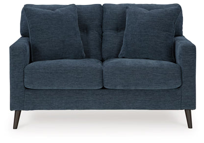 Bixler - 3 Pc. - Sofa, Loveseat, Accent Chair - Navy