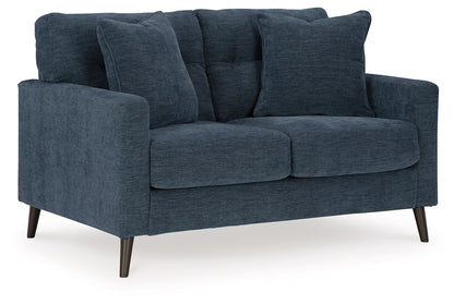 Bixler - 3 Pc. - Sofa, Loveseat, Accent Chair - Navy