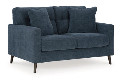 Bixler - Loveseat - Navy