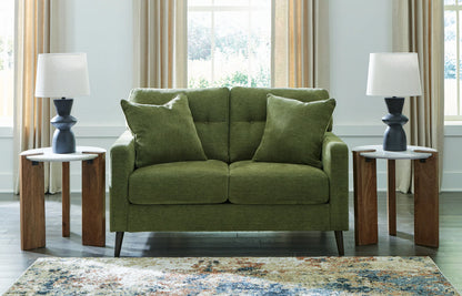 Bixler - 3 Pc. - Sofa, Loveseat, Accent Chair - Olive