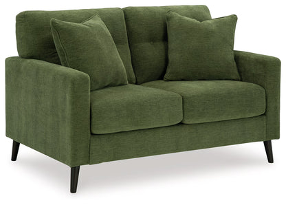 Bixler - 3 Pc. - Sofa, Loveseat, Accent Chair - Olive