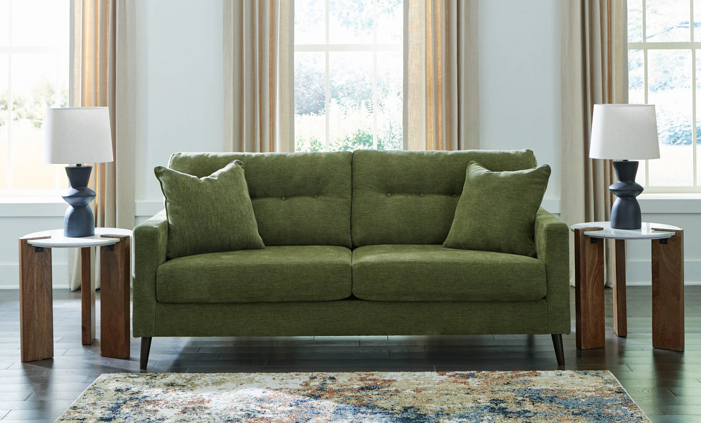Bixler - Sofa - Olive