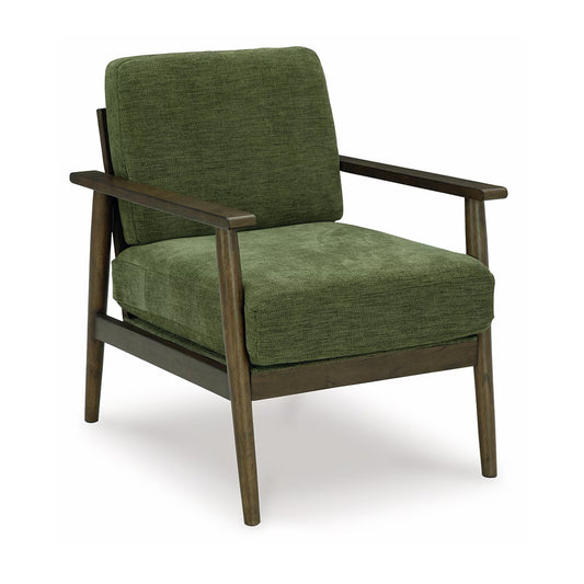 Bixler - Showood Accent Chair - Olive