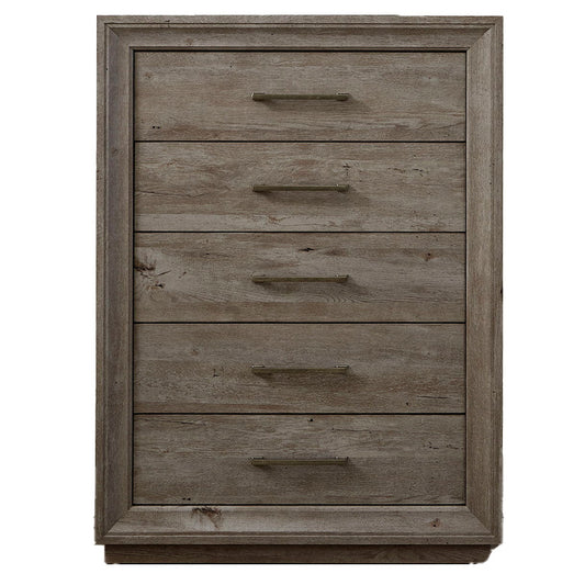 Horizons - 5 Drawer Chest - Gray