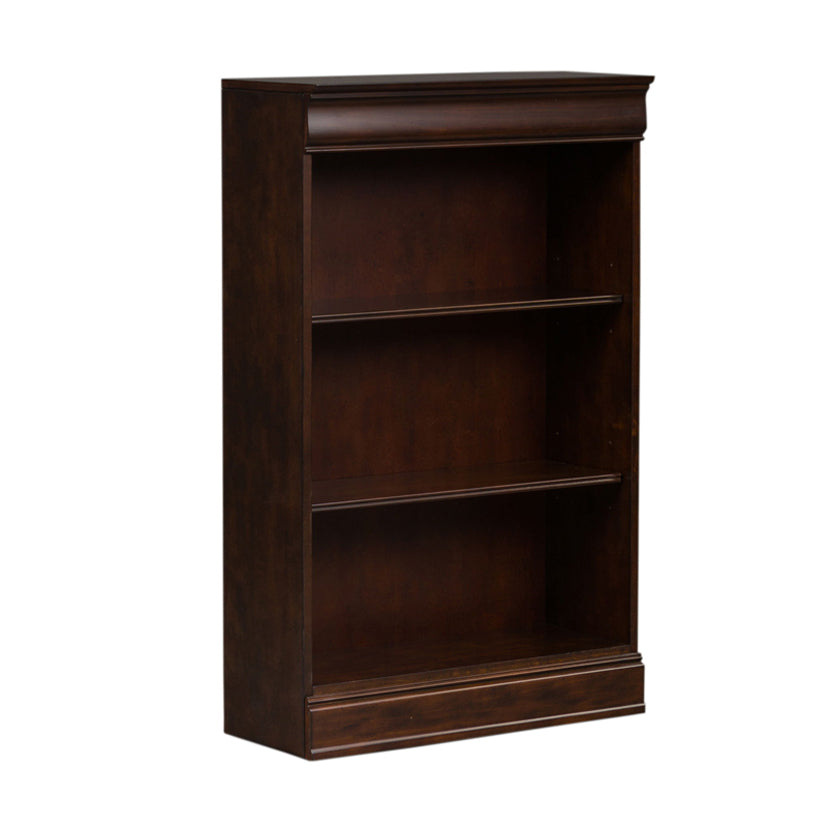 Brayton Manor - Jr Executive 48" Bookcase - Dark Brown