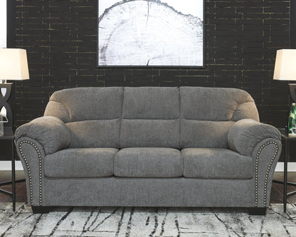 Allmaxx - Pewter - 2 Pc. - Sofa, Loveseat