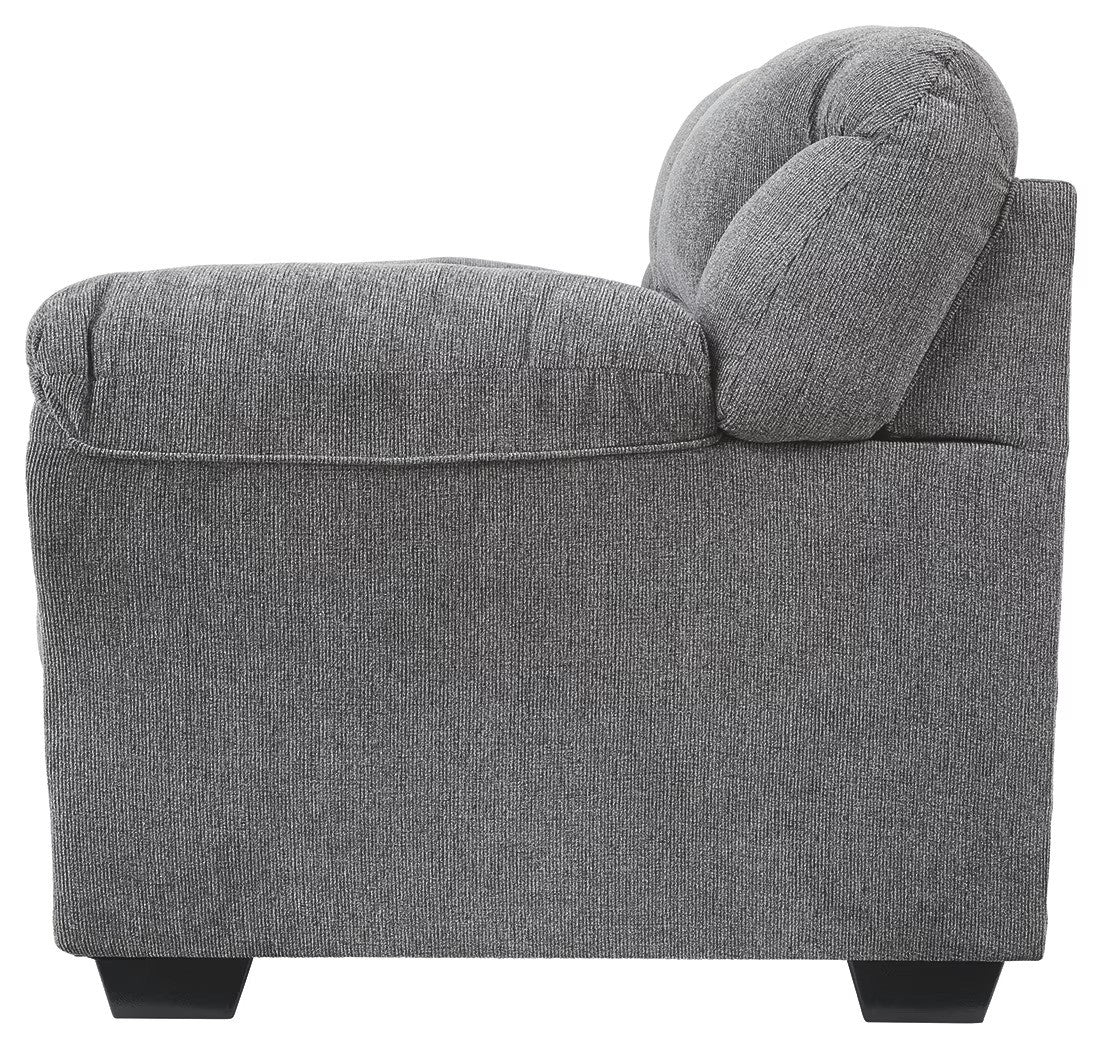 Allmaxx - Pewter - Loveseat