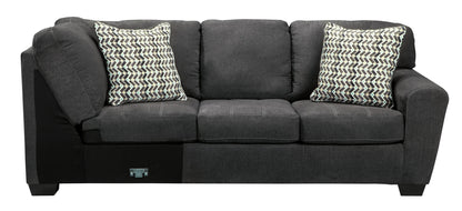 Ambee - Slate - Left Arm Facing Corner Chaise 3 Pc Sectional