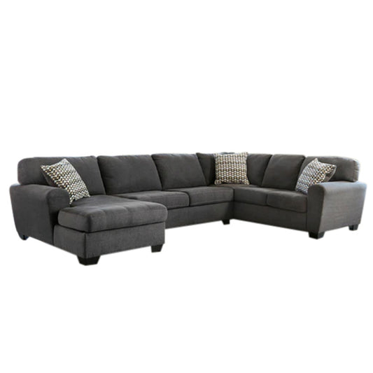 Ambee - Slate - Left Arm Facing Corner Chaise 3 Pc Sectional