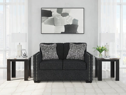 Jasmine Peaks - Coal - Loveseat