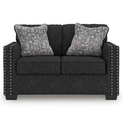 Jasmine Peaks - Coal - Loveseat