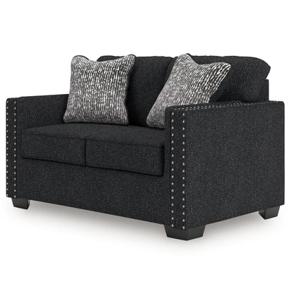 Jasmine Peaks - Coal - Loveseat
