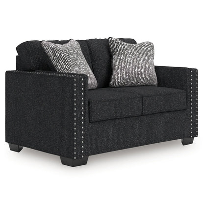 Jasmine Peaks - Coal - Loveseat