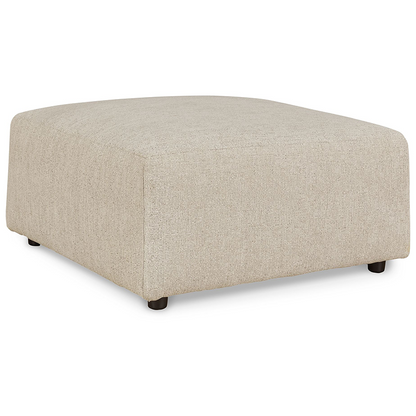 Edenfield - Linen - Oversized Accent Ottoman