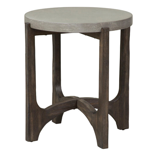 Cascade - End Table - Dark Brown