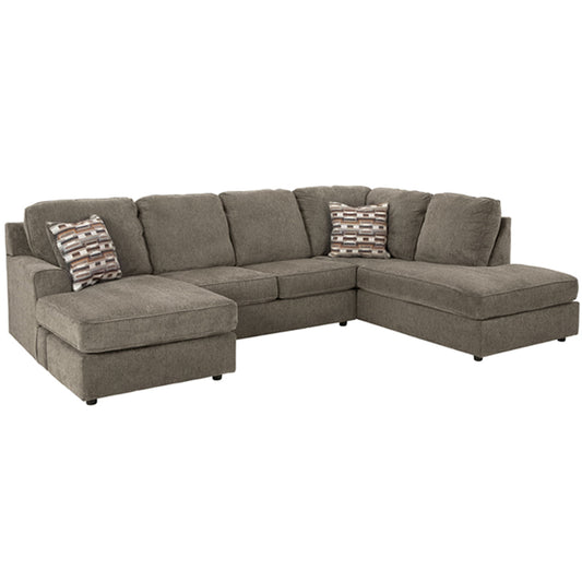 O'phannon - Putty - Right Arm Facing Corner Chaise 2 Pc Sectional