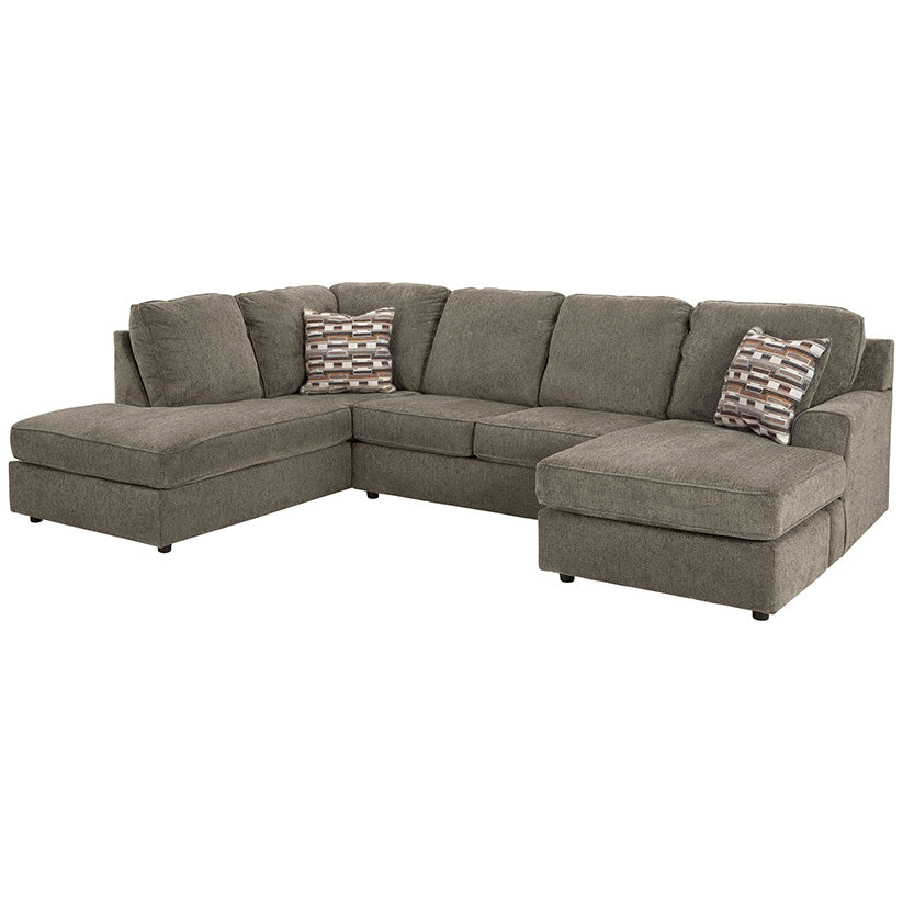 O'phannon - Putty - Left Arm Facing Corner Chaise 2 Pc Sectional