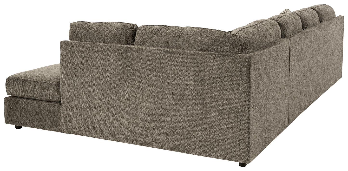 O'phannon - Putty - Right Arm Facing Corner Chaise 2 Pc Sectional