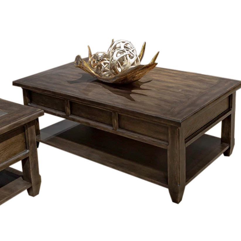 Paradise Valley - Lift Top Cocktail Table - Dark Brown