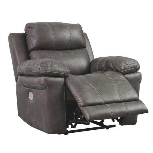 Erlangen - Dark Gray - Pwr Recliner/Adj Headrest