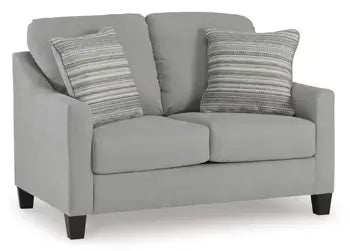 Adlai - Shadow - Loveseat