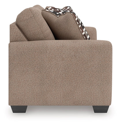 Triston-Peaks - Suede - Loveseat