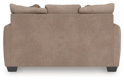 Triston-Peaks - Suede - Loveseat