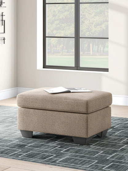 Triston-Peaks - 2 Pc. - Chair And A Half, Ottoman - Suede