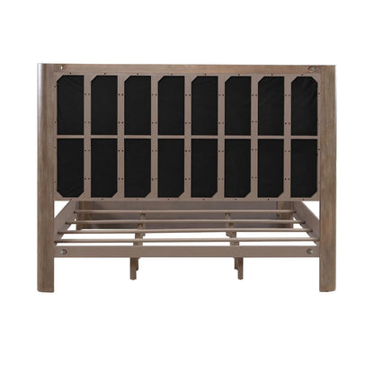South Bend - King Shelter Bed - Brown