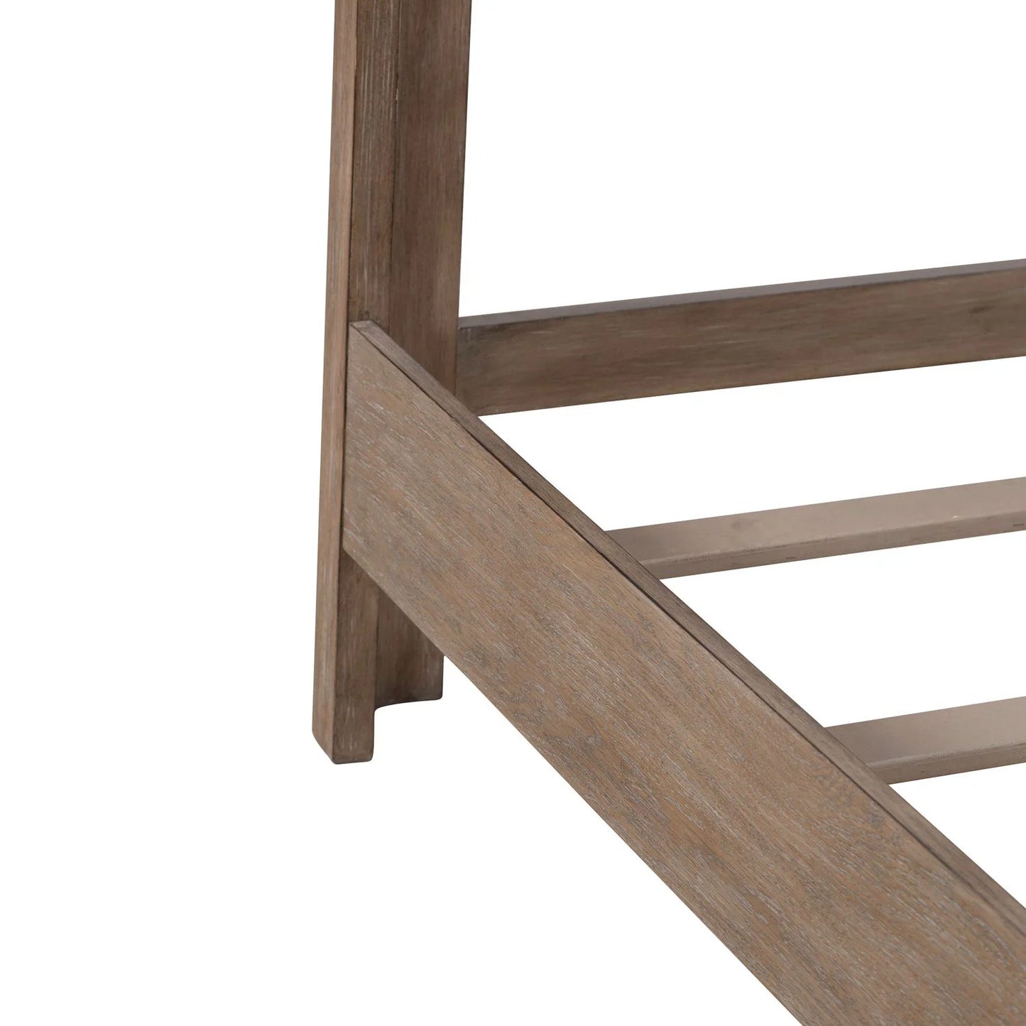 South Bend - King Shelter Bed - Brown