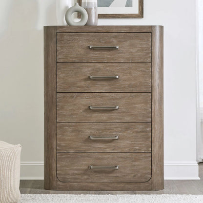 South Bend - 5 Drawer Chest - Brown