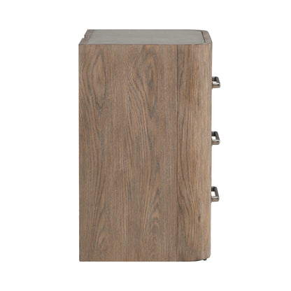 South Bend - Nightstand With Charging Station - Brown