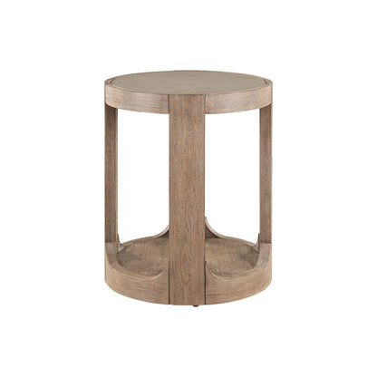South Bend - Round Chairside Table - Brown