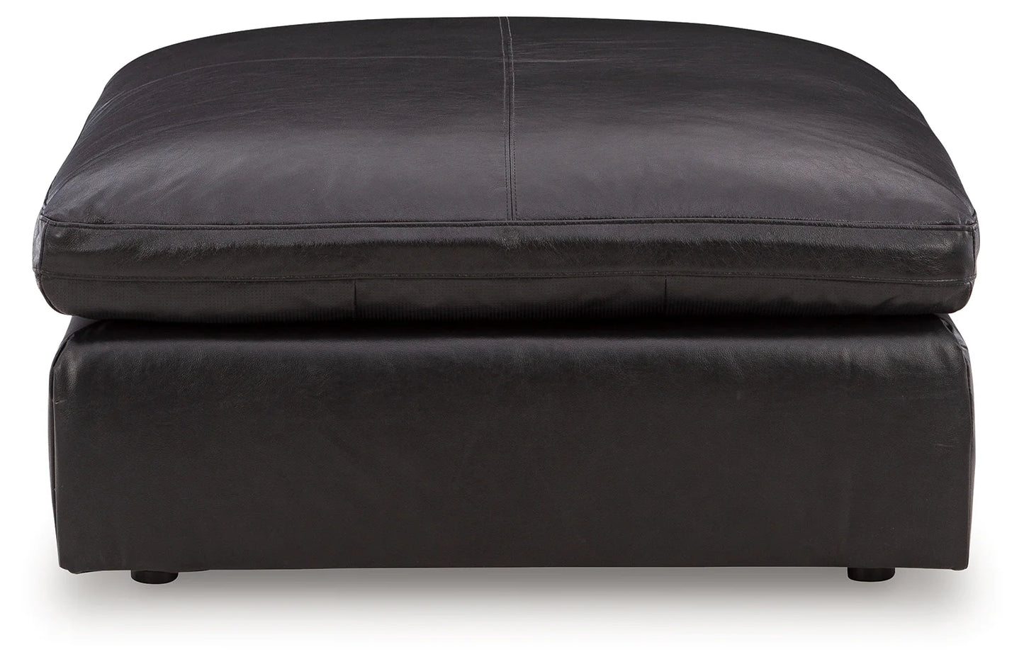 Emilia - Black - Oversized Accent Ottoman
