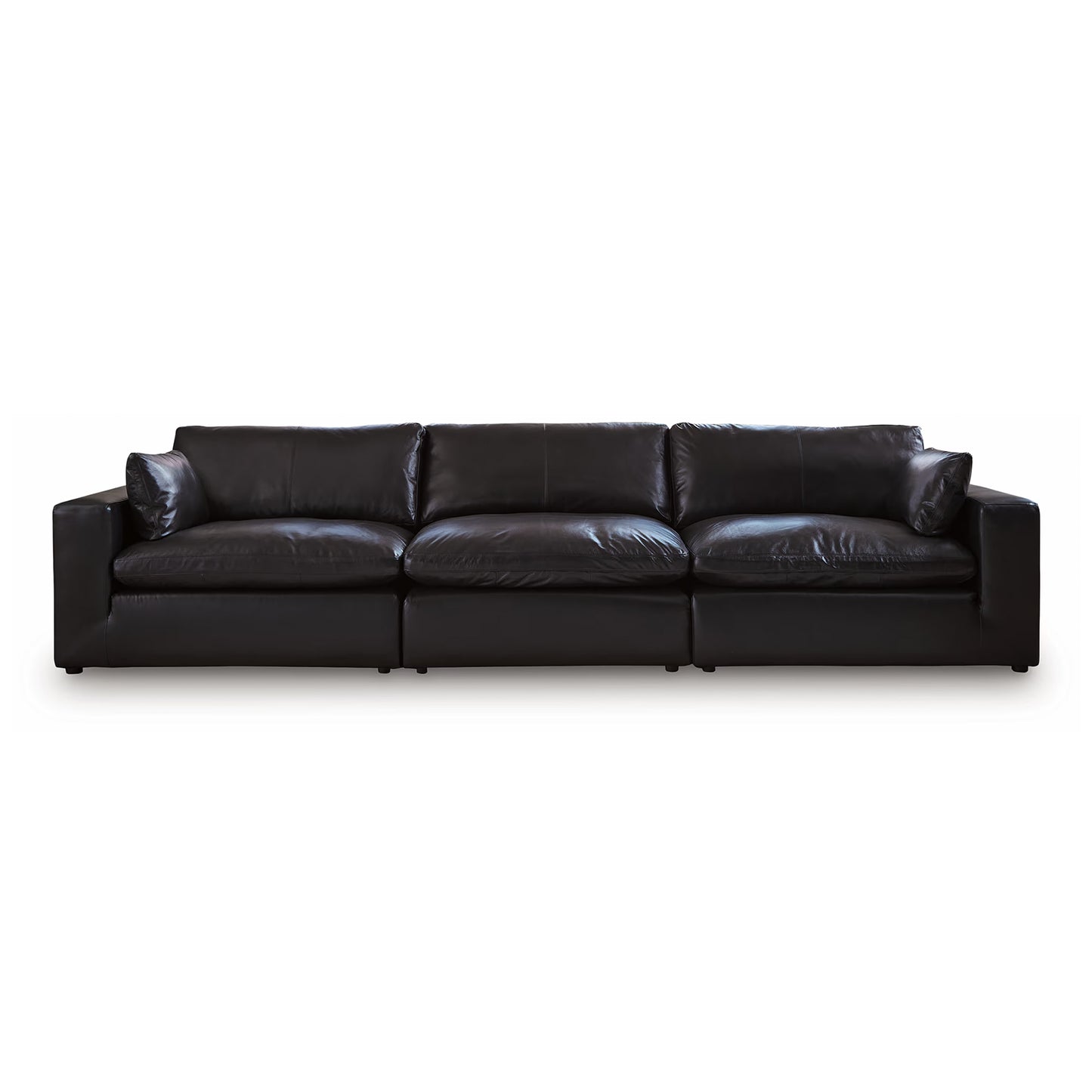 Emilia - 3-Piece Sectional Sofa - Black