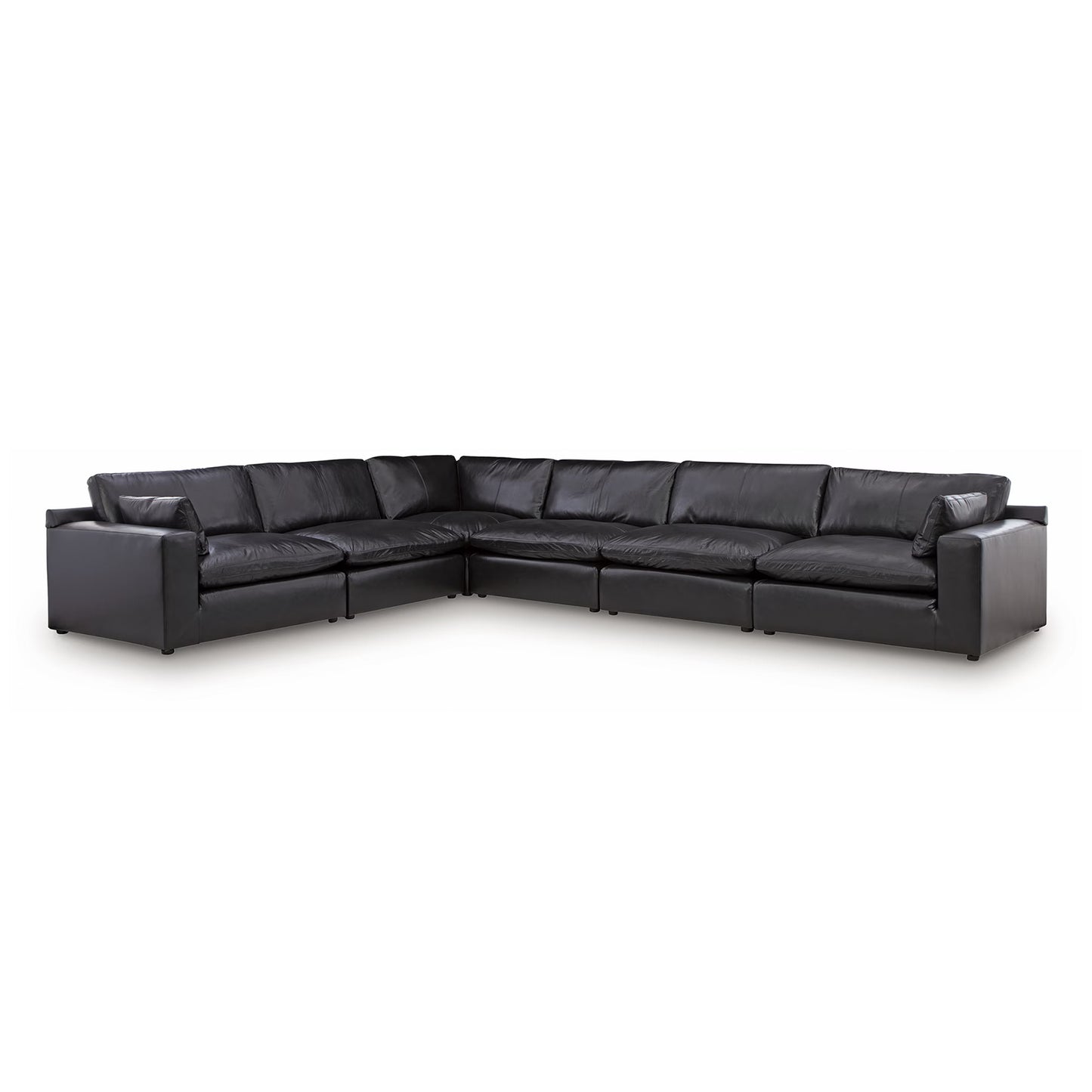 Emilia - 6-Piece Sectional - Black