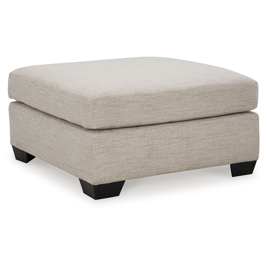 Mahoney - Pebble - Oversized Accent Ottoman