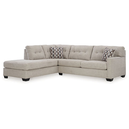 Mahoney - Pebble - 2-Piece Sectional With Laf Corner Chaise