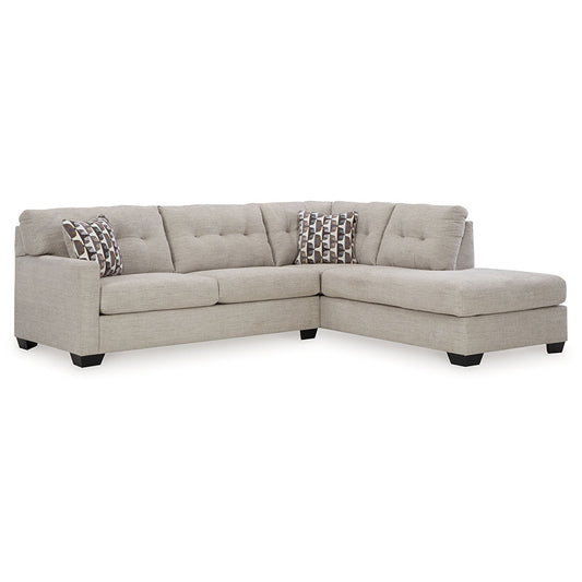 Mahoney - Pebble - 2-Piece Sectional With Raf Corner Chaise