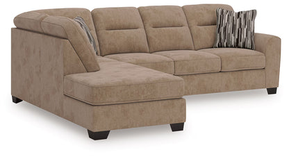 Olten - Mocha - 2-Piece Sectional With LAF Corner Chaise