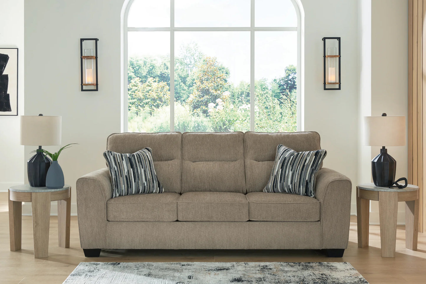 Olten - 2 Pc. - Sofa, Loveseat - Mocha