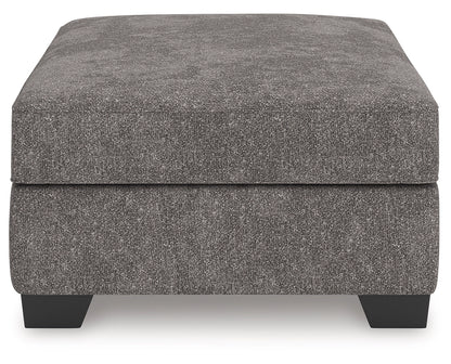 Olten - Graphite - Oversized Accent Ottoman