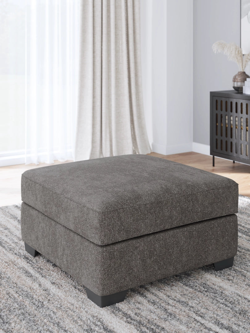 Olten - Graphite - Oversized Accent Ottoman